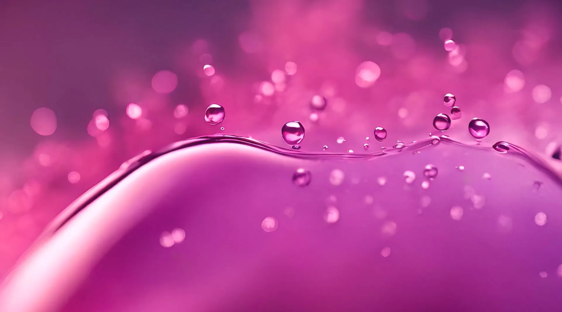 Liquid Pink Elegance Gentle Flow Video